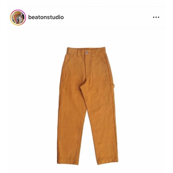 Beaton Linen Pants - Beaton Utility Work Pants Size 12